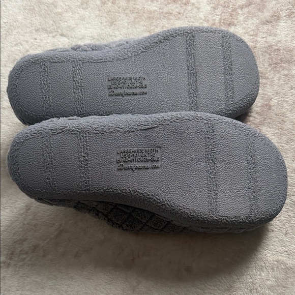 Dearfoams Women's Leslie Washable Memory Foam Terry Clog With Wide Widths 9-10 - Picture 5 of 6